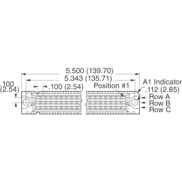 535080-5 TE Connectivity AMP Connectors  DIN 41612